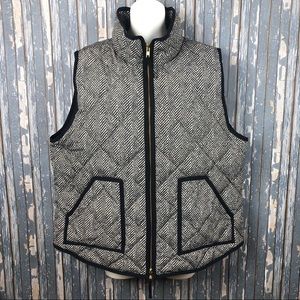 J Crew Factory Quilted Puffer Vest XL